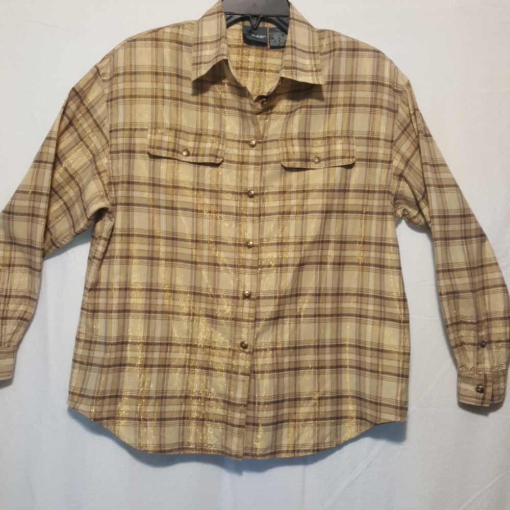 Vintage Lizwear buttondown blouse